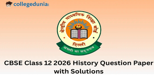 CBSE 2026 Class 12 History Set 1 Question Paper with Solution PDF : Available here